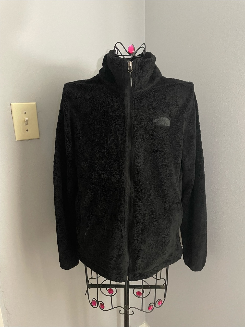 The North Face Women's Black Teddy Fleece Jacket
